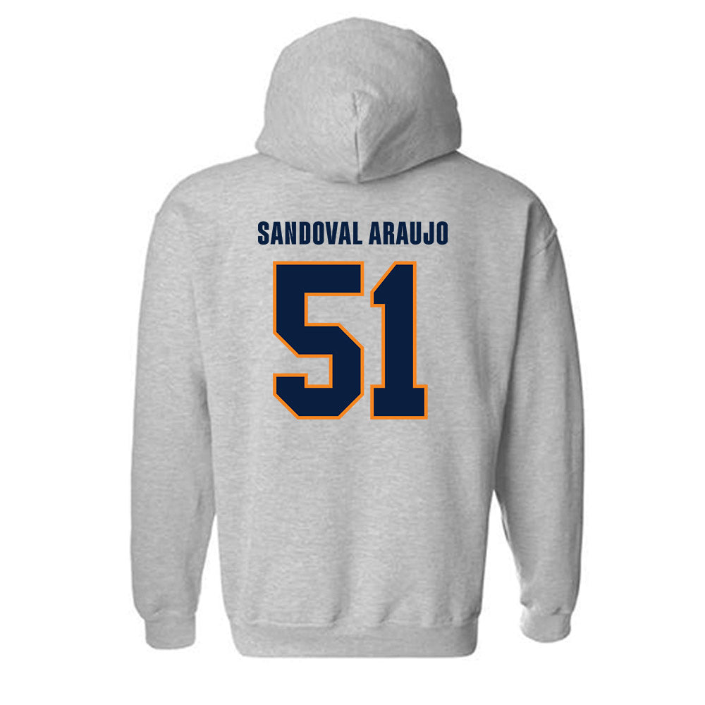 UTEP - NCAA Football : Eric Sandoval Araujo - Classic Shersey Hooded Sweatshirt-1