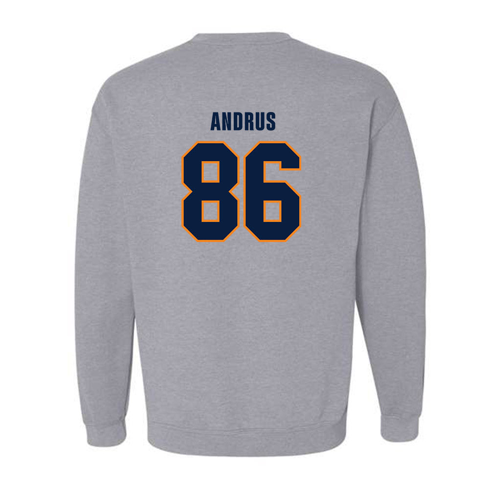 UTEP - NCAA Football : Jordan Andrus - Classic Shersey Crewneck Sweatshirt-1