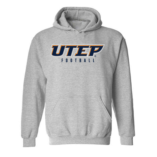 UTEP - NCAA Football : Jamal Frilot - Classic Shersey Hooded Sweatshirt-0