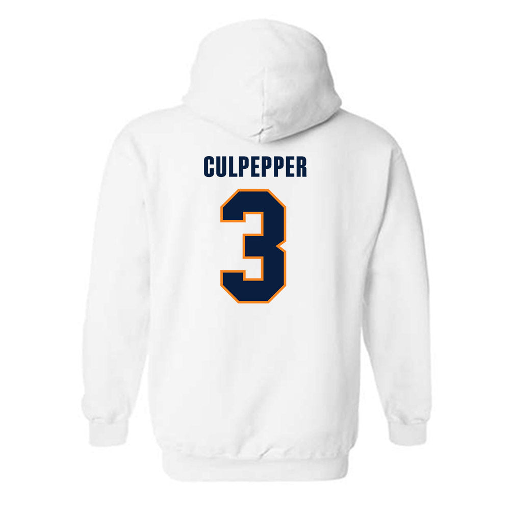 UTEP - Men's Basketball Legends : Randy Culpepper - Classic Shersey Hooded Sweatshirt-1