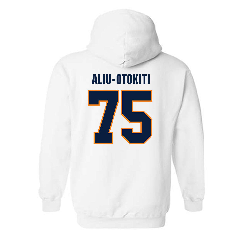 UTEP - NCAA Football : Omoruyi Aliu-Otokiti - Classic Shersey Hooded Sweatshirt-1