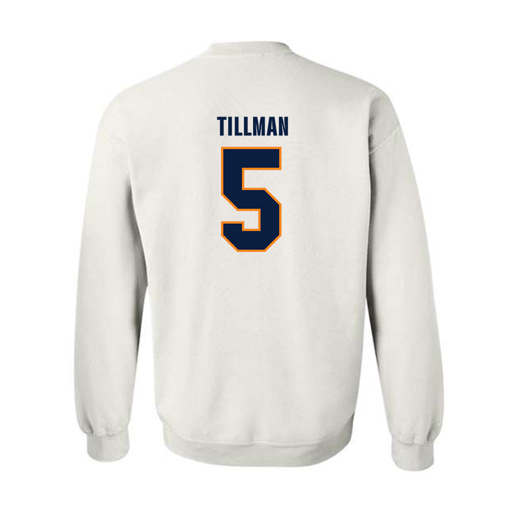 UTEP - NCAA Football : TJ Tillman - Classic Shersey Crewneck Sweatshirt-1
