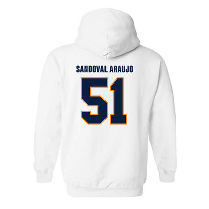 UTEP - NCAA Football : Eric Sandoval Araujo - Classic Shersey Hooded Sweatshirt-1