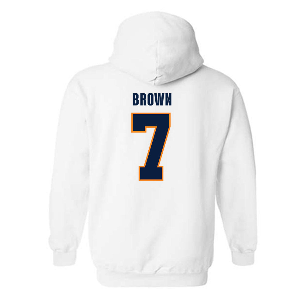 UTEP - NCAA Football : Jaylan Brown - Classic Shersey Hooded Sweatshirt-1