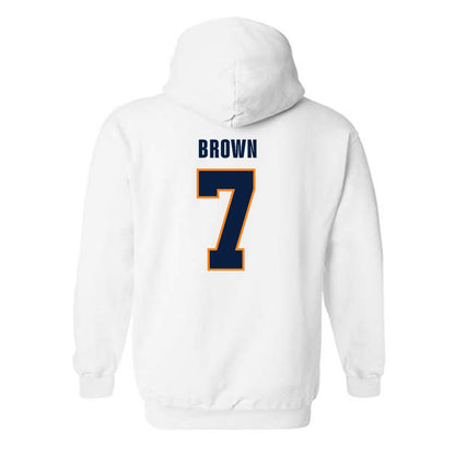 UTEP - NCAA Football : Jaylan Brown - Classic Shersey Hooded Sweatshirt-1