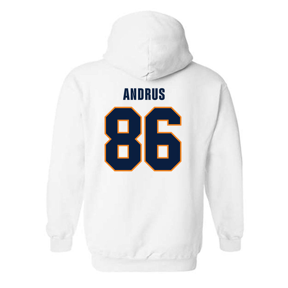 UTEP - NCAA Football : Jordan Andrus - Classic Shersey Hooded Sweatshirt-1