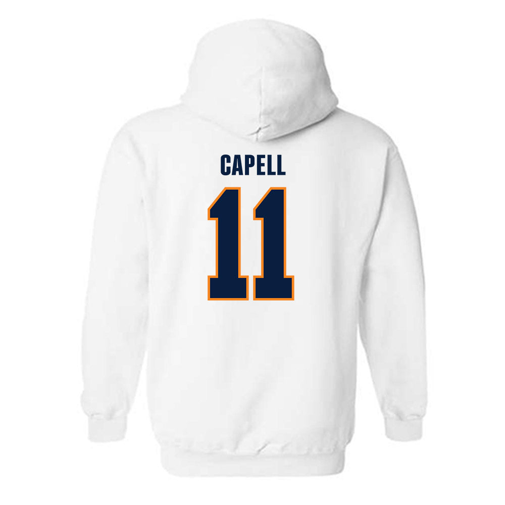 UTEP - NCAA Football : Royal Capell - Classic Shersey Hooded Sweatshirt-1