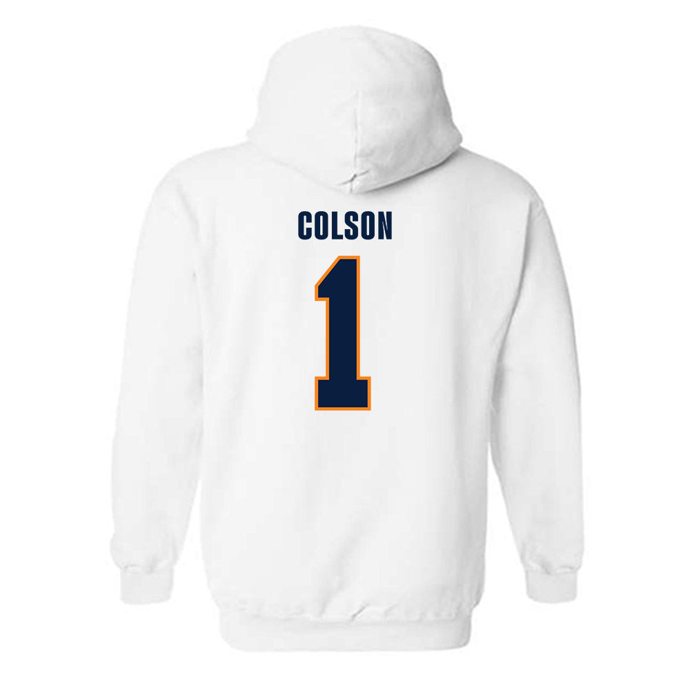 UTEP - NCAA Football : EJ Colson - Classic Shersey Hooded Sweatshirt-1
