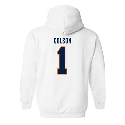 UTEP - NCAA Football : EJ Colson - Classic Shersey Hooded Sweatshirt-1