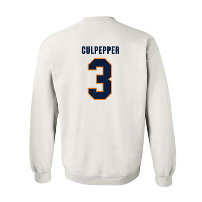 UTEP - Men's Basketball Legends : Randy Culpepper - Classic Shersey Crewneck Sweatshirt-1