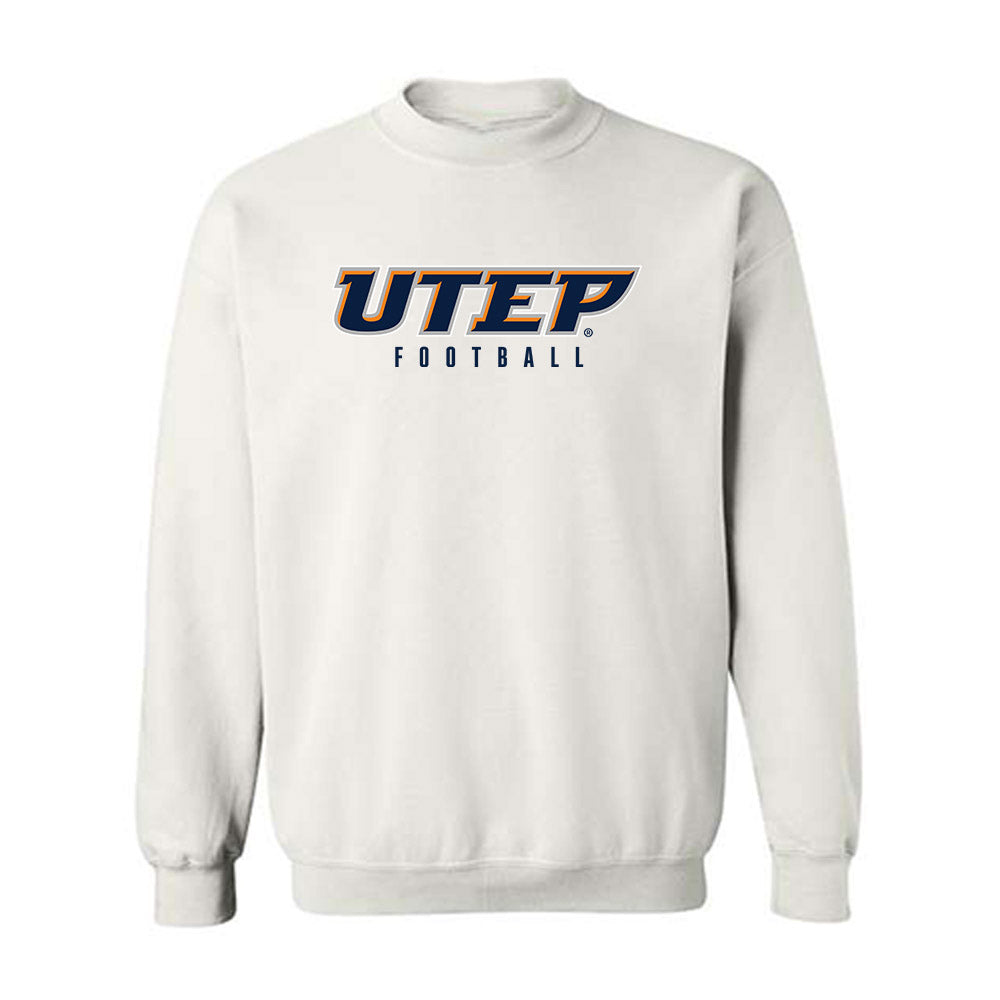 UTEP - NCAA Football : Kode Lowe - Classic Shersey Crewneck Sweatshirt-0