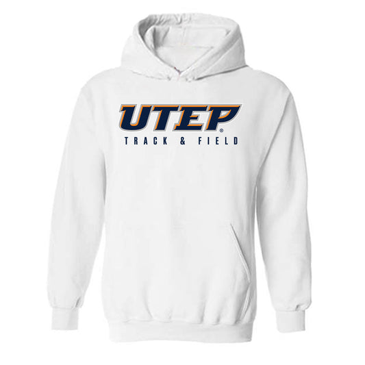 UTEP - NCAA Men's Track & Field : Harrison Canfield - Classic Shersey Hooded Sweatshirt-0