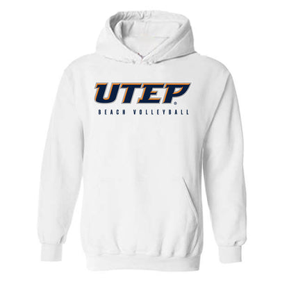 UTEP - NCAA Beach Volleyball : Alexa Gonzale - Classic Shersey Hooded Sweatshirt-0