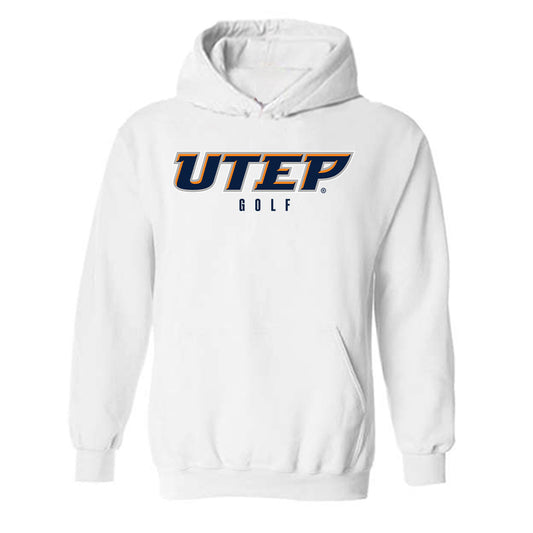 UTEP - NCAA Women's Golf : Luciana Origel - Classic Shersey Hooded Sweatshirt-0