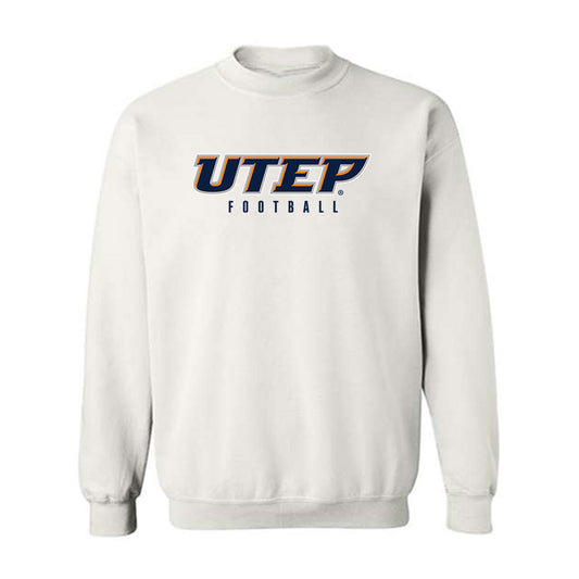 UTEP - NCAA Football : Brian Williams Jr. - Classic Shersey Crewneck Sweatshirt-0