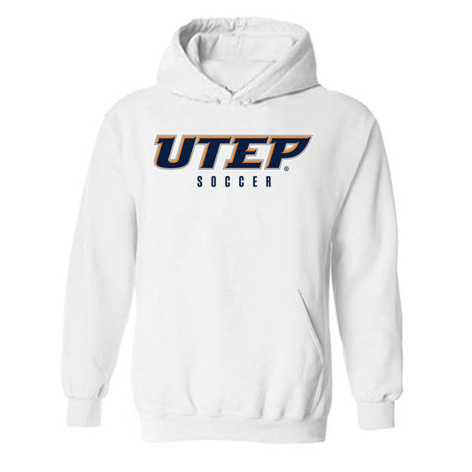 UTEP - NCAA Women's Soccer : Lauren Varela - Classic Shersey Hooded Sweatshirt-0