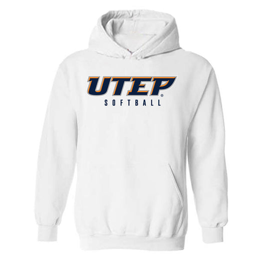 UTEP - NCAA Softball : Kimber Craig - Classic Shersey Hooded Sweatshirt-0