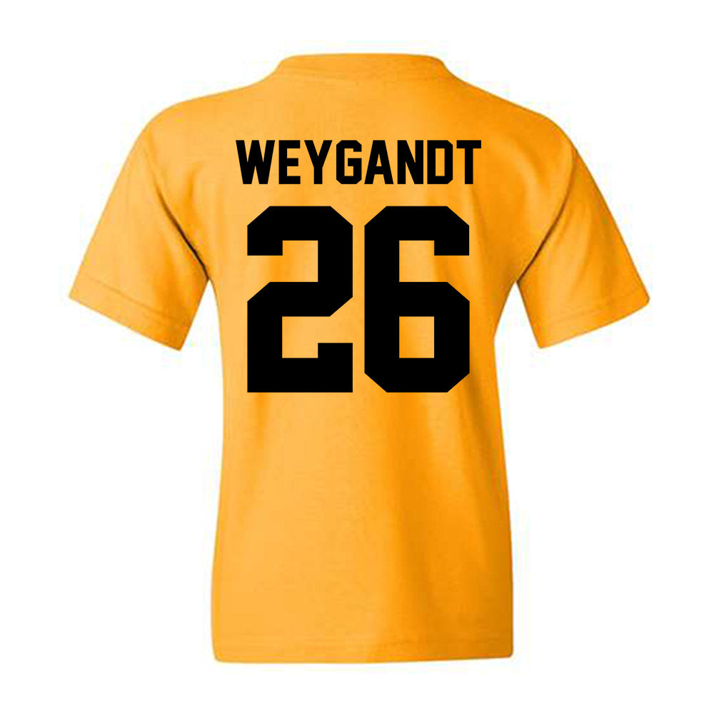 VCU - NCAA Baseball : Cooper Weygandt - Classic Shersey Youth T-Shirt-1