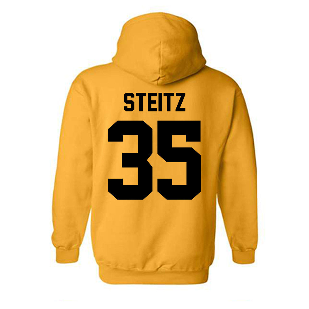 VCU - NCAA Baseball : Patrick Steitz - Classic Shersey Hooded Sweatshirt-1