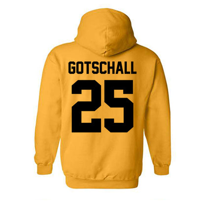 VCU - NCAA Baseball : Hunter Gotschall - Classic Shersey Hooded Sweatshirt-1