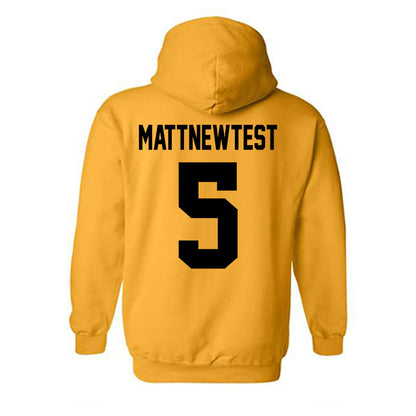 VCU - NCAA Baseball : Test MattNewTest - Classic Shersey Hooded Sweatshirt-1