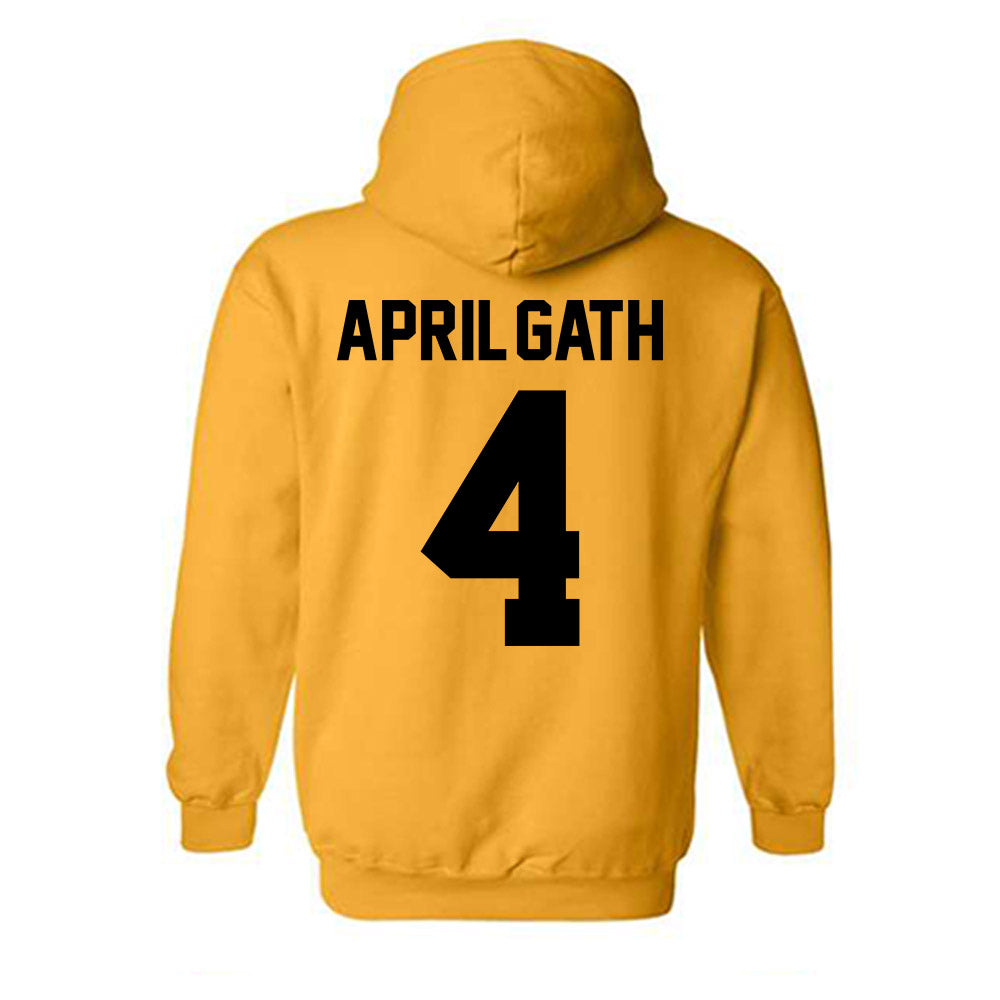 VCU - NCAA Baseball : Nicholas April-Gath - Classic Shersey Hooded Sweatshirt-1