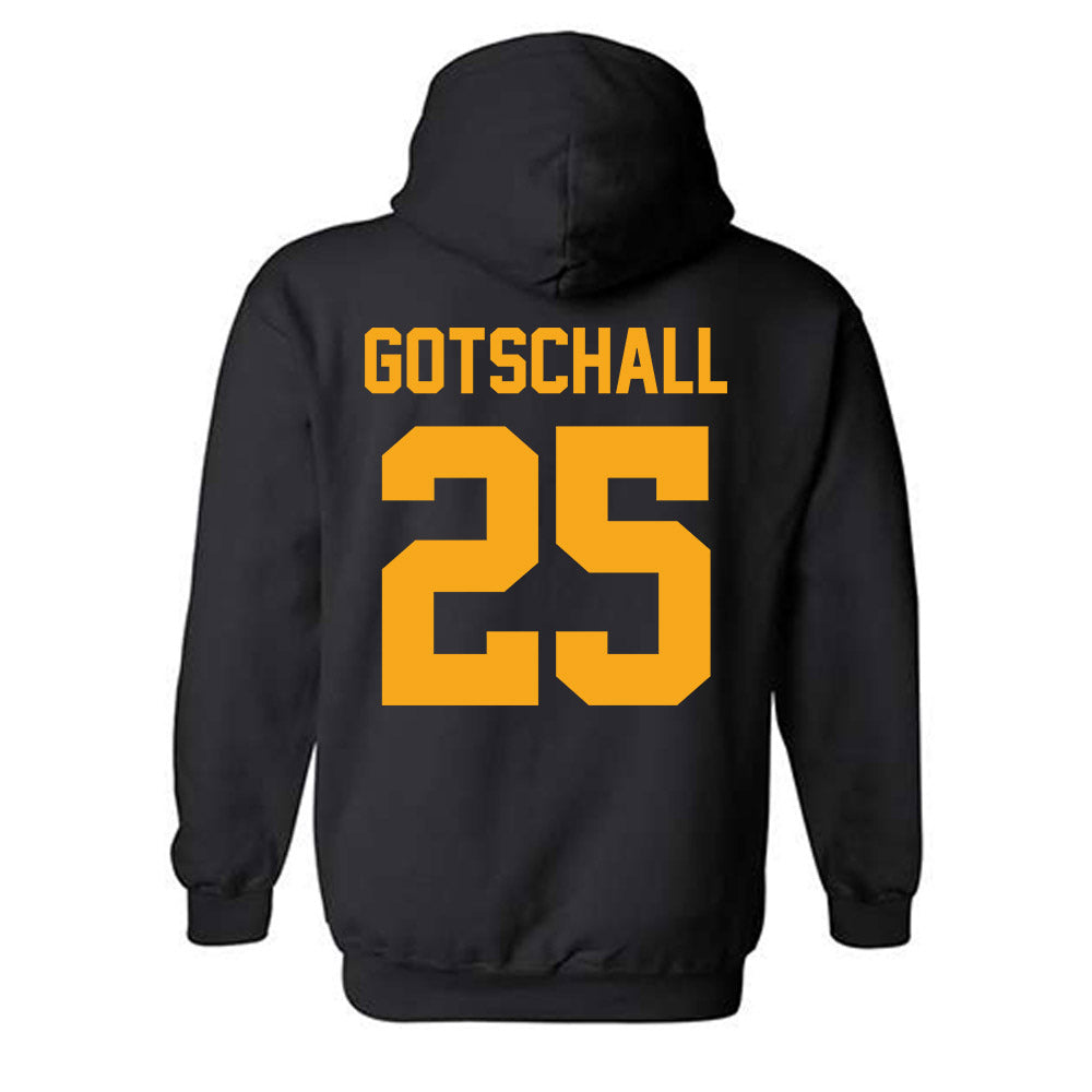 VCU - NCAA Baseball : Hunter Gotschall - Classic Shersey Hooded Sweatshirt-1