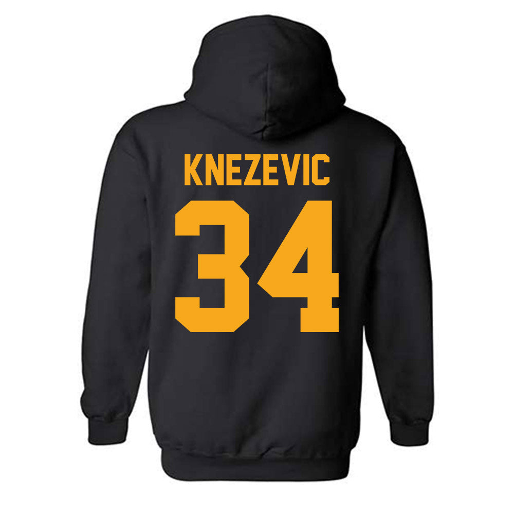 VCU - NCAA Women's Basketball : Katarina Knezevic - Classic Shersey Hooded Sweatshirt-1
