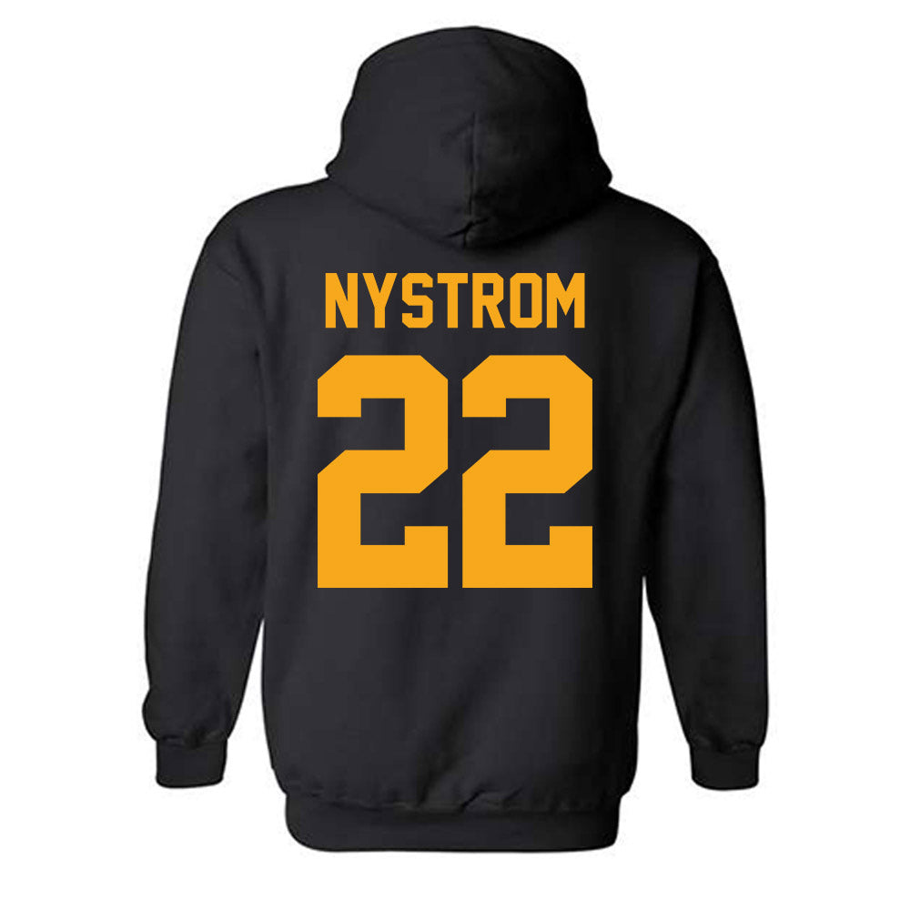 VCU - NCAA Baseball : Chase Nystrom - Classic Shersey Hooded Sweatshirt-1