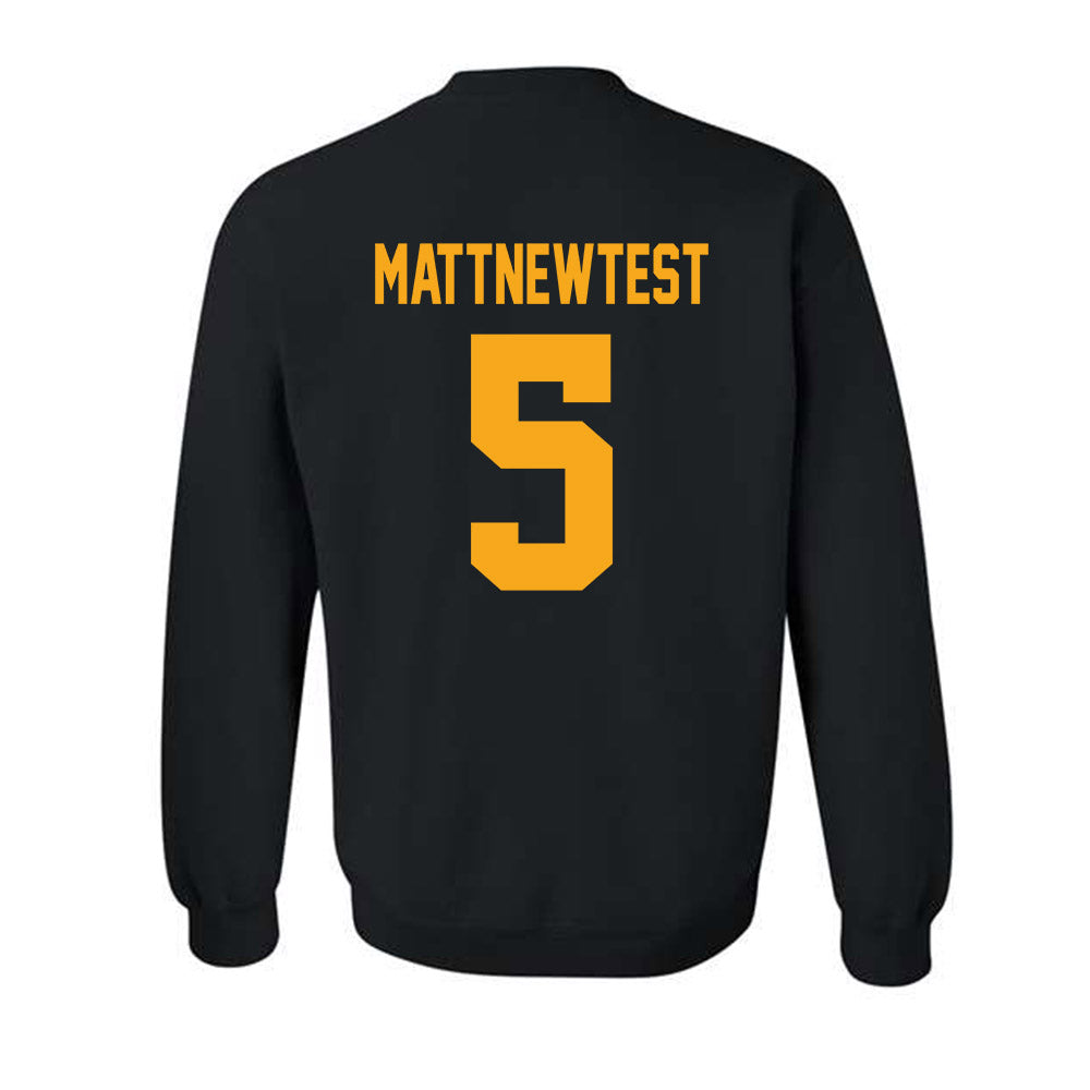 VCU - NCAA Baseball : Test MattNewTest - Classic Shersey Crewneck Sweatshirt-1