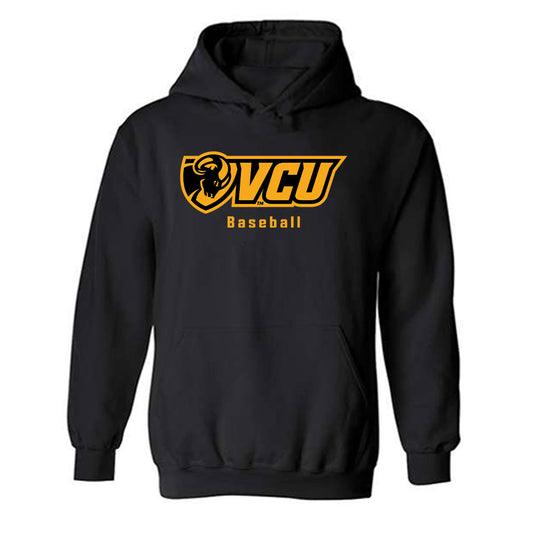 VCU - NCAA Baseball : Braydon Hallman - Classic Shersey Hooded Sweatshirt-0