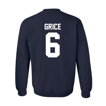 Rice - NCAA Football : Ben Grice - Classic Shersey Crewneck Sweatshirt-1