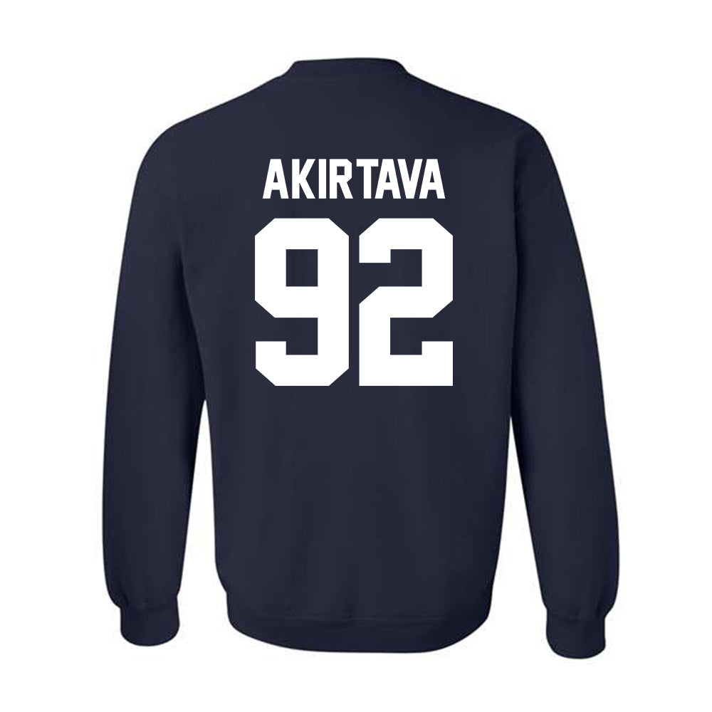 Rice - NCAA Football : Luca Akirtava - Classic Shersey Crewneck Sweatshirt-1