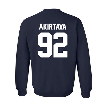 Rice - NCAA Football : Luca Akirtava - Classic Shersey Crewneck Sweatshirt-1