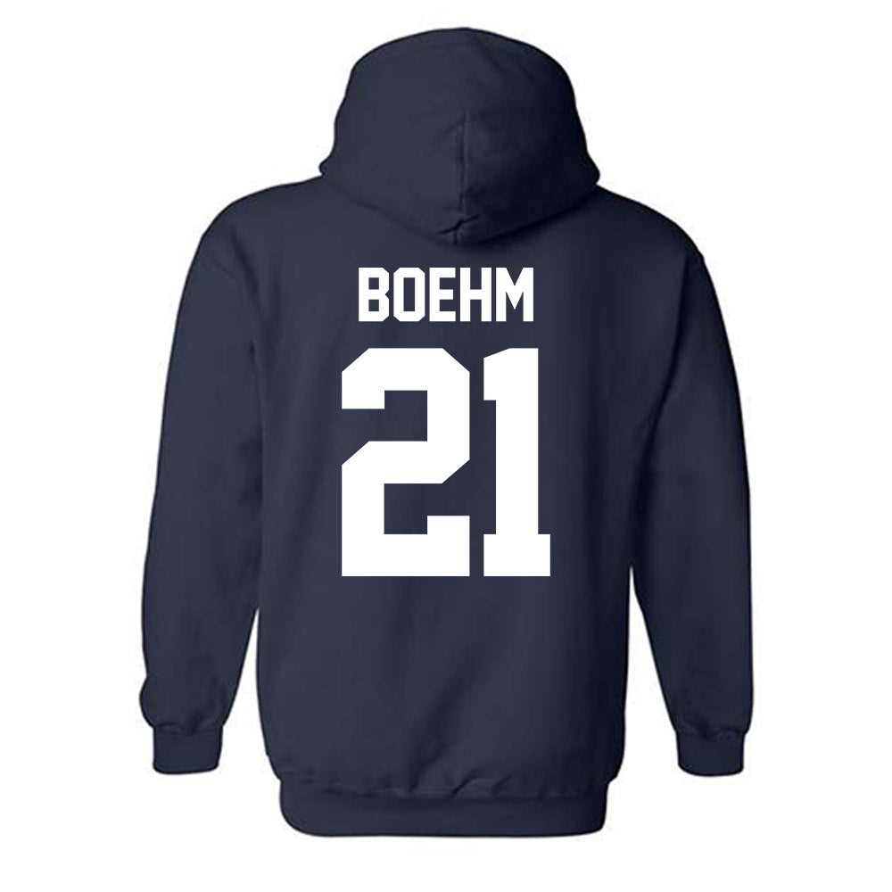 Rice - NCAA Baseball : Garet Boehm - Classic Shersey Hooded Sweatshirt-1