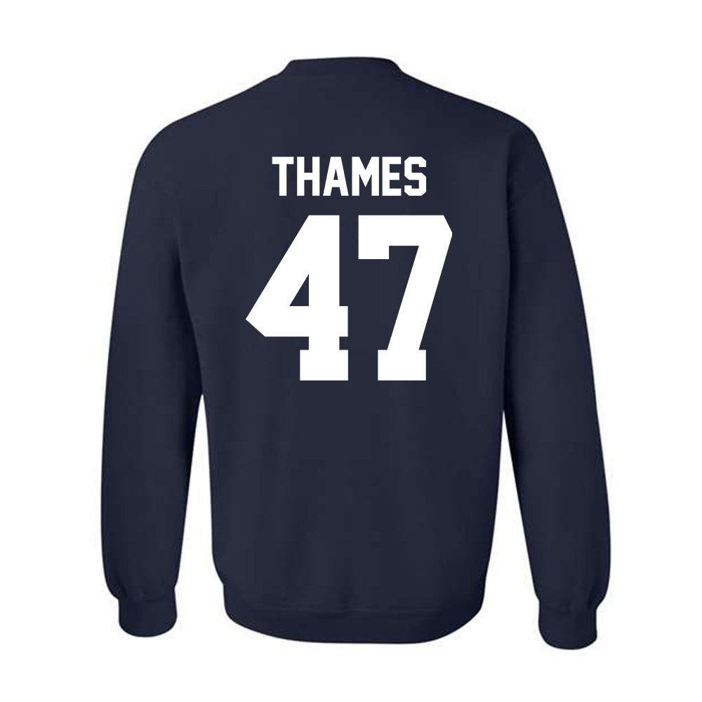 Rice - NCAA Football : Ty Thames - Classic Shersey Crewneck Sweatshirt-1