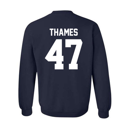 Rice - NCAA Football : Ty Thames - Classic Shersey Crewneck Sweatshirt-1