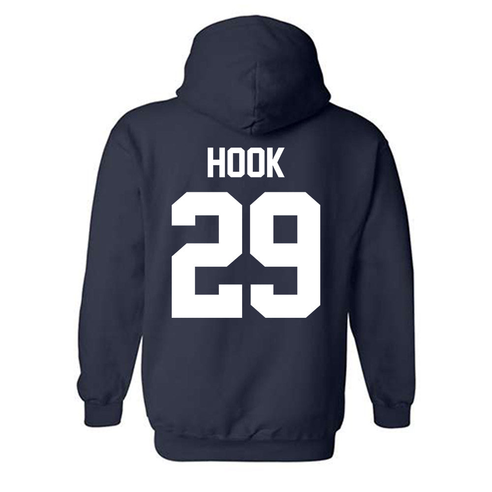Rice - NCAA Football : Daveon Hook - Classic Shersey Hooded Sweatshirt-1