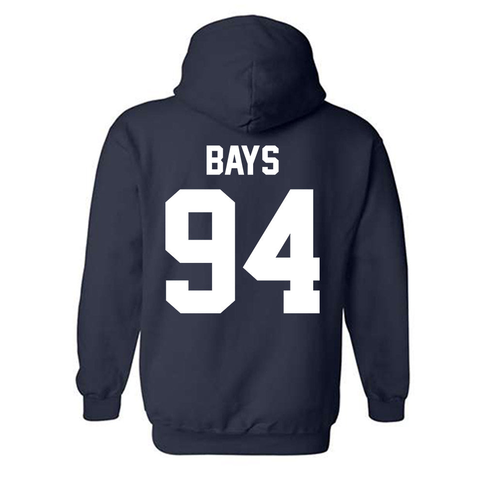 Rice - NCAA Football : Braden Bays - Classic Shersey Hooded Sweatshirt-1