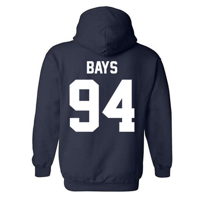Rice - NCAA Football : Braden Bays - Classic Shersey Hooded Sweatshirt-1