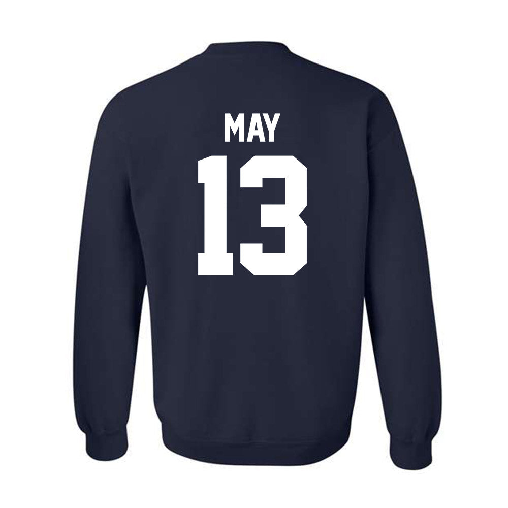 Rice - NCAA Football : Tariq May - Classic Shersey Crewneck Sweatshirt-1