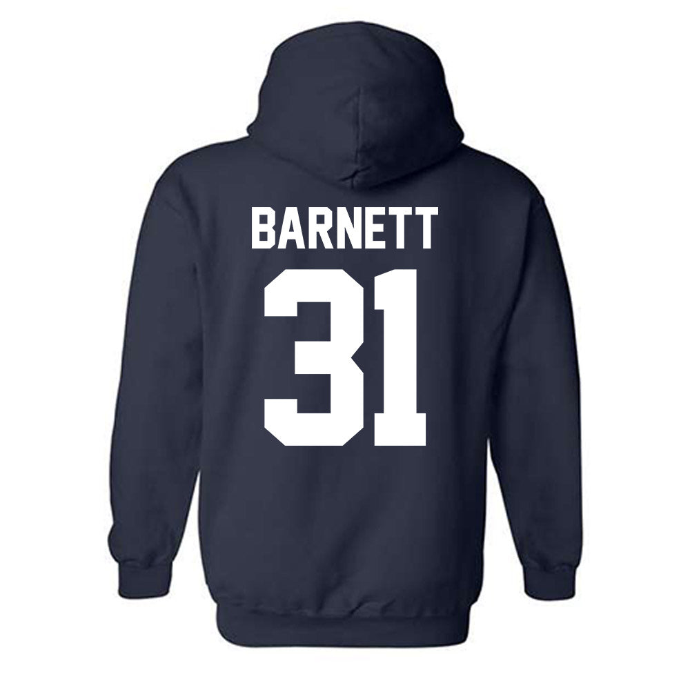 Rice - NCAA Football : Micah Barnett - Classic Shersey Hooded Sweatshirt-1