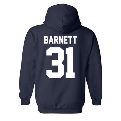 Rice - NCAA Football : Micah Barnett - Classic Shersey Hooded Sweatshirt-1