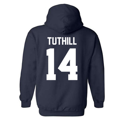 Rice - NCAA Women's Basketball : Skyla Tuthill - Classic Shersey Hooded Sweatshirt-1