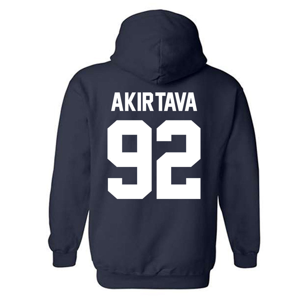 Rice - NCAA Football : Luca Akirtava - Classic Shersey Hooded Sweatshirt-1