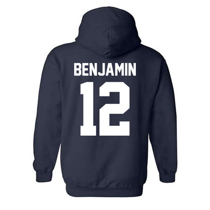 Rice - NCAA Football : Jamir Benjamin - Classic Shersey Hooded Sweatshirt-1