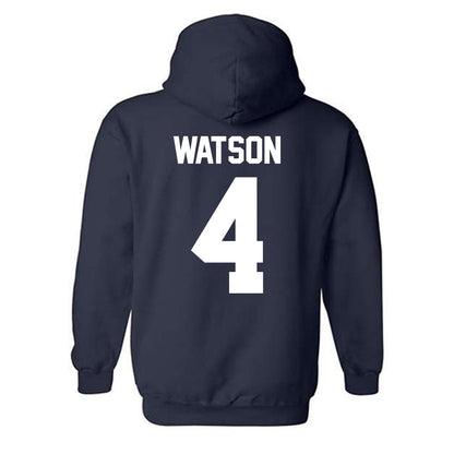 Rice - NCAA Football : Tariq Watson - Classic Shersey Hooded Sweatshirt-1