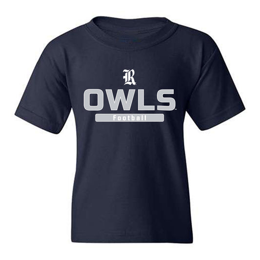Rice - NCAA Football : Micah Barnett - Classic Shersey Youth T-Shirt-0