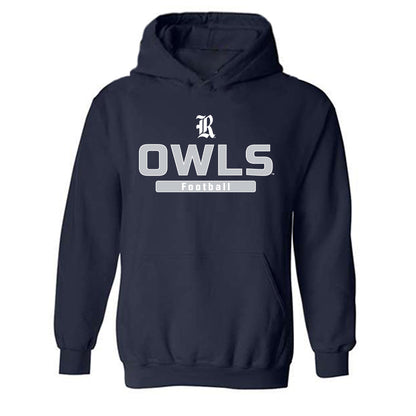 Rice - NCAA Football : Preston Healy - Classic Shersey Hooded Sweatshirt-0