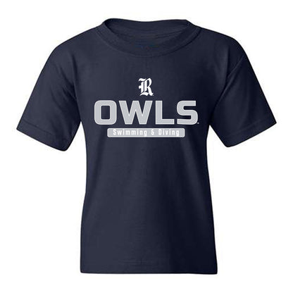 Rice - NCAA Women's Swimming & Diving : Antonina Harned - Classic Shersey Youth T-Shirt-0